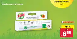 Lidl BLOOM Repelente postpicadura oferta