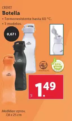 Lidl CRIVIT Botella oferta