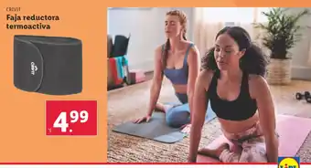 Lidl CRIVIT Faja reductora oferta