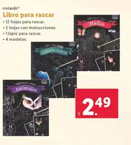 Lidl Libro para rascar oferta