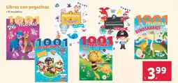 Lidl Libros con pegatinas oferta