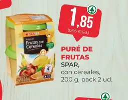 SPAR Gran Canaria Puré de frutas oferta
