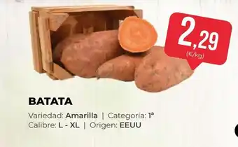 SPAR Gran Canaria Batata oferta