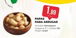 SPAR Gran Canaria Papas para arrugar oferta
