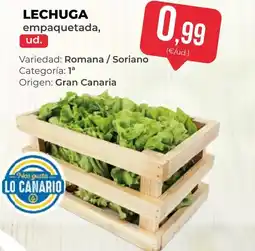 SPAR Gran Canaria Lechuga oferta
