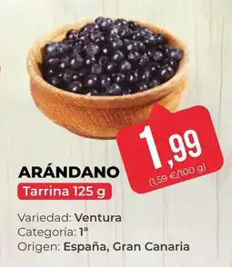 SPAR Gran Canaria Arándano oferta