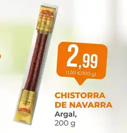 SPAR Gran Canaria Chistorra de navarra oferta