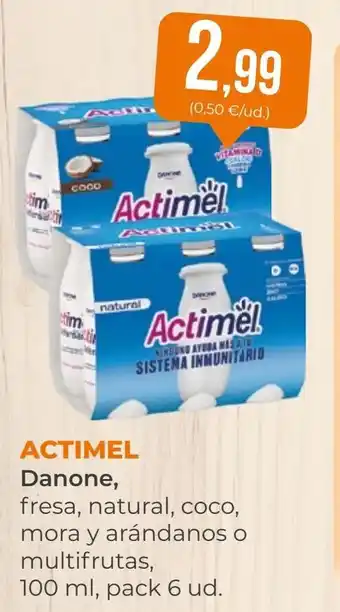 SPAR Gran Canaria ACTIMEL Danone oferta