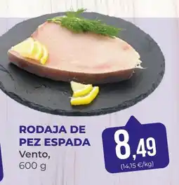 SPAR Gran Canaria Rodaja de pez espada oferta