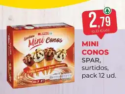 SPAR Gran Canaria SPAR Mini conos oferta