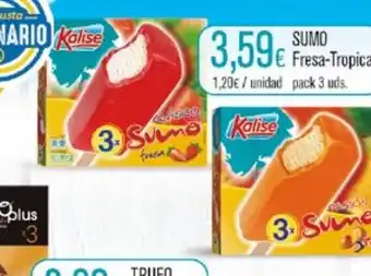 SPAR Gran Canaria SUMO Fresa Tropical oferta