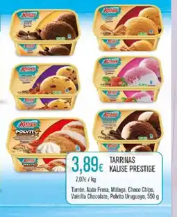 SPAR Gran Canaria Tarrinas kalise prestige oferta
