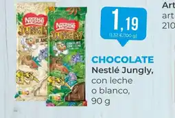 SPAR Gran Canaria NESTLE JUNGLY Chocolate oferta