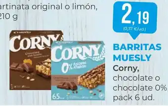 SPAR Gran Canaria CORNY Barritas muesly oferta