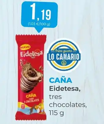 SPAR Gran Canaria EIDETSA Caña eidetesa oferta