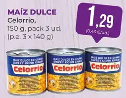 SPAR Gran Canaria CELORRIO Maíz dulce oferta