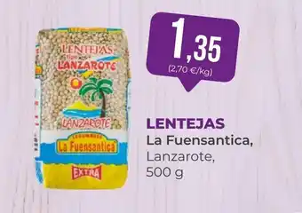 SPAR Gran Canaria LA FUENSANTICA Lentejas oferta