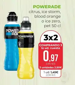 SPAR Gran Canaria POWERADE oferta