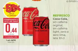 SPAR Gran Canaria COCA COLA Refresco oferta
