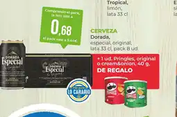 SPAR Gran Canaria DORADA Cerveza oferta