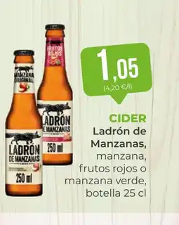 SPAR Gran Canaria LADRON DE MANZANAS Cider oferta