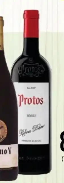 SPAR Gran Canaria PROTOS Vino tinto oferta