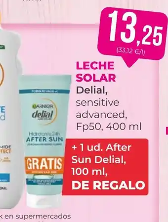 SPAR Gran Canaria DELIAL Leche solar oferta