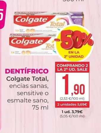 SPAR Gran Canaria COLGATE TOTAL Dentifrico oferta
