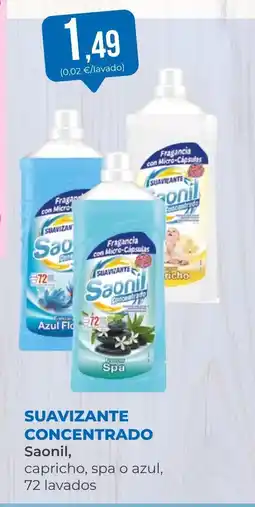 SPAR Gran Canaria SAONIL Suavizante concentrado oferta