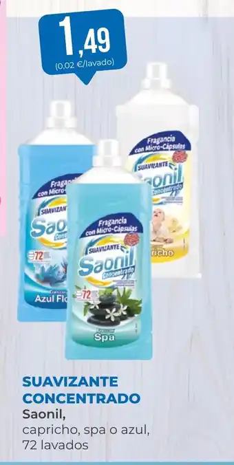 SPAR Gran Canaria SAONIL Suavizante concentrado oferta