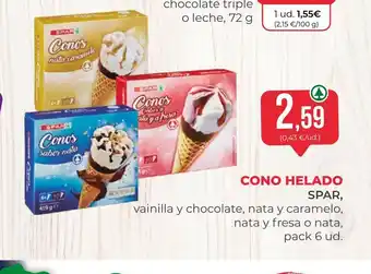 SPAR Gran Canaria SPAR Cono helado oferta