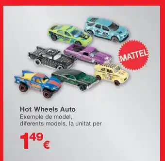KIK Hot Wheels Auto oferta