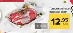 Autoservicios Familia Ternera sin hueso especial asar oferta