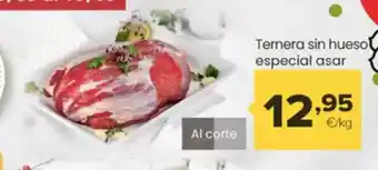 Autoservicios Familia Ternera sin hueso especial asar oferta