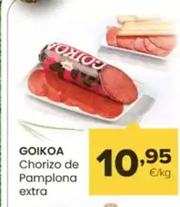 Autoservicios Familia GOIKOA Chorizo de Pamplona oferta
