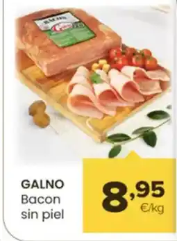 Autoservicios Familia GALNO Bacon sin piel oferta