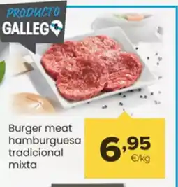 Autoservicios Familia Burger meat hamburguesa tradicional mixta oferta