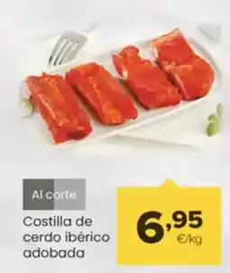 Autoservicios Familia Costilla de cerdo ibérico oferta