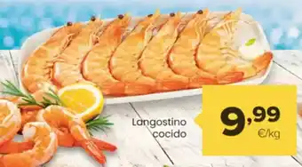 Autoservicios Familia Langostino cocido oferta