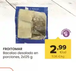 Autoservicios Familia FROITOMAR Bacalao desalado en porciones oferta
