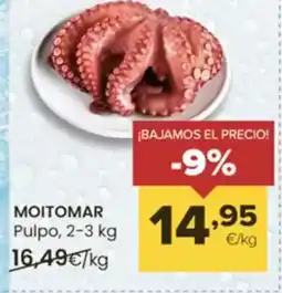 Autoservicios Familia MOITOMAR Pulpo oferta