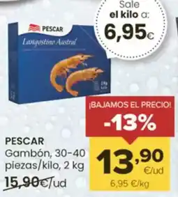 Autoservicios Familia PESCAR Gambón oferta