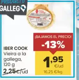 Autoservicios Familia IBER COOK Vieira a la gallega oferta