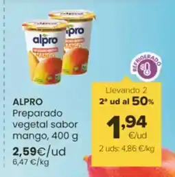 Autoservicios Familia ALPRO Preparado vegetal sabor mango oferta