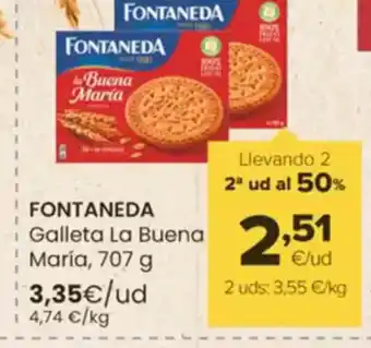 Autoservicios Familia FONTANEDA Galleta La Buena María oferta