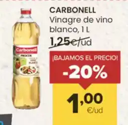 Autoservicios Familia CARBONELL Vinagre de vino oferta