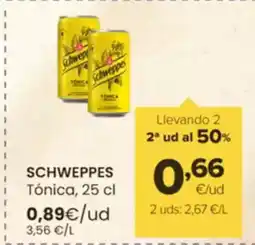 Autoservicios Familia SCHWEPPES Tónica oferta