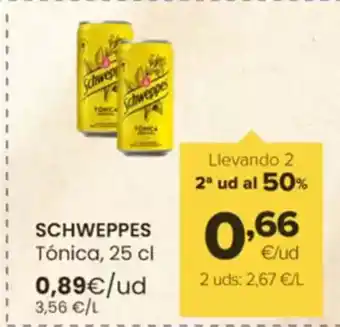 Autoservicios Familia SCHWEPPES Tónica oferta