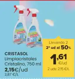 Autoservicios Familia CRISTASOL Limpiacristales Cristalino oferta