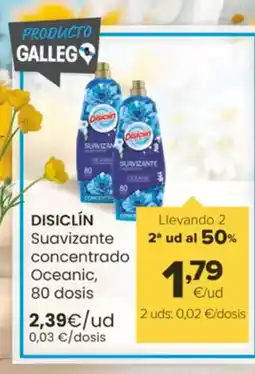 Autoservicios Familia DISICLÍN Suavizante concentrado Oceanic oferta